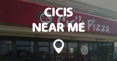 The nearest cici - OUR MAGNIFICENT PIZZA BUFFET. We hope you came hungry. Our spectacular parade of pizza, pasta, sides, salads, and desserts never ends! Find your nearest Cicis. 